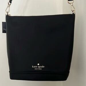 Kate Spade Chelsea Duffle Crossbody Bag Black KC444